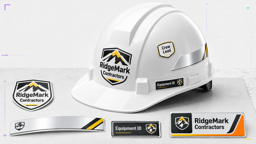 Reflective Hard Hat Stickers & Safety Visibility Guide