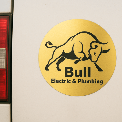 Metal Vinyl Stickers