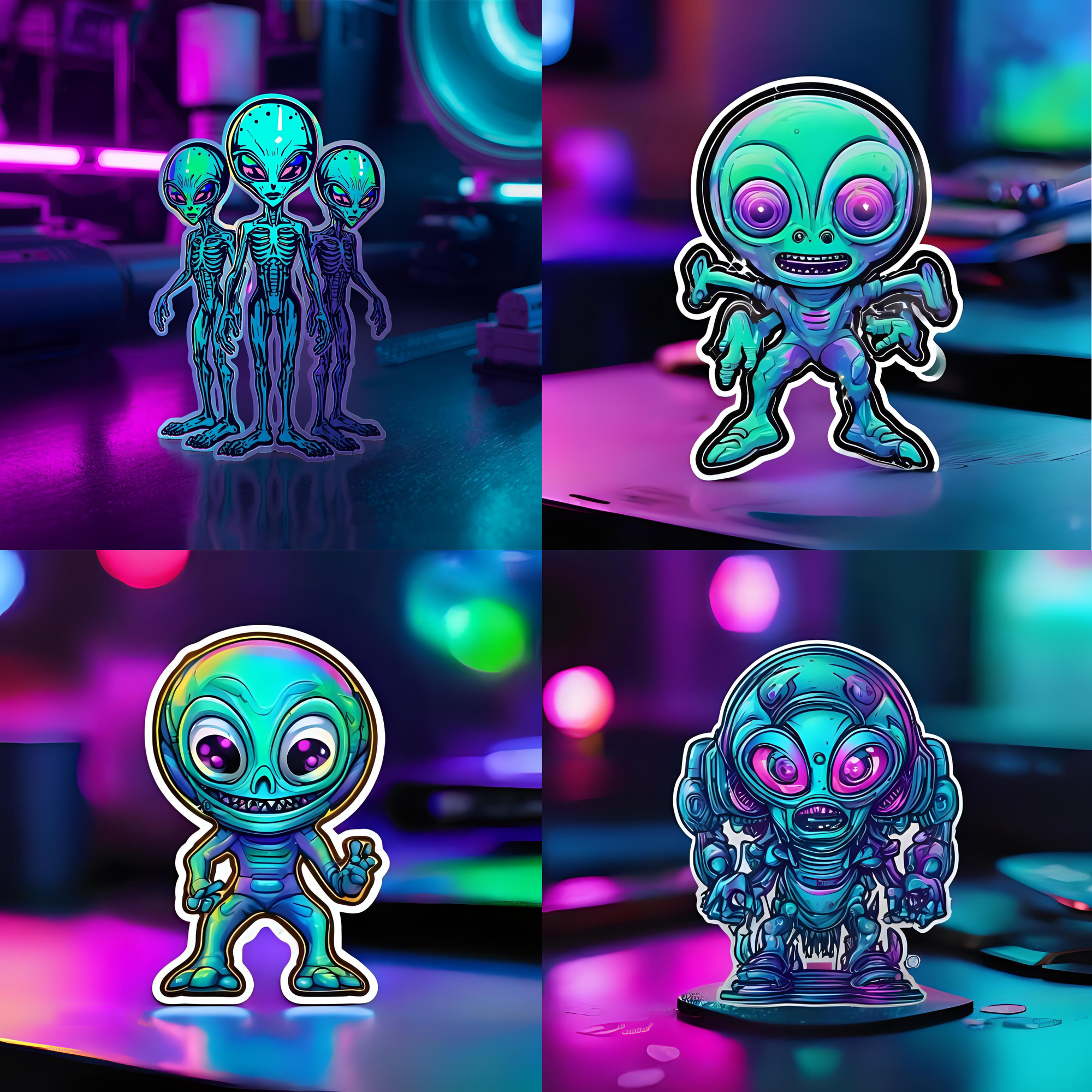 Holographic Stickers