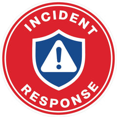 Incident Response Hard Hat Sticker