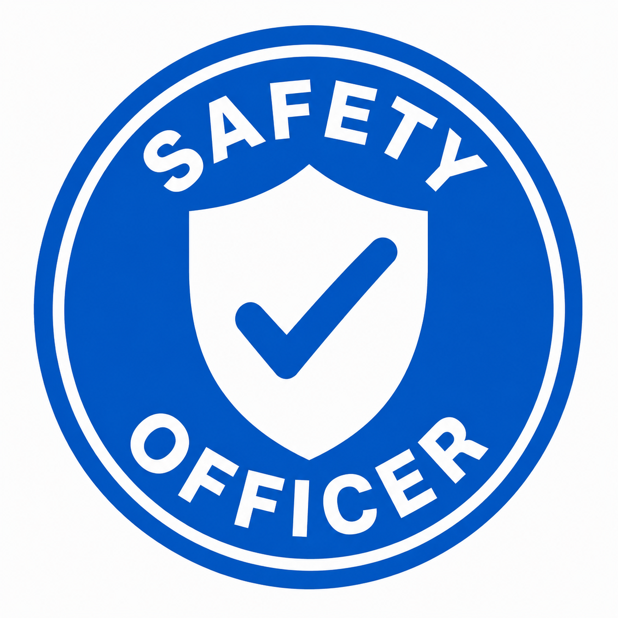 Safety Officer Hard Hat Sticker