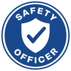 Safety Officer Hard Hat Sticker