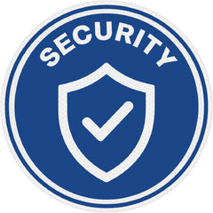 Reflective Security Hard Hat Sticker