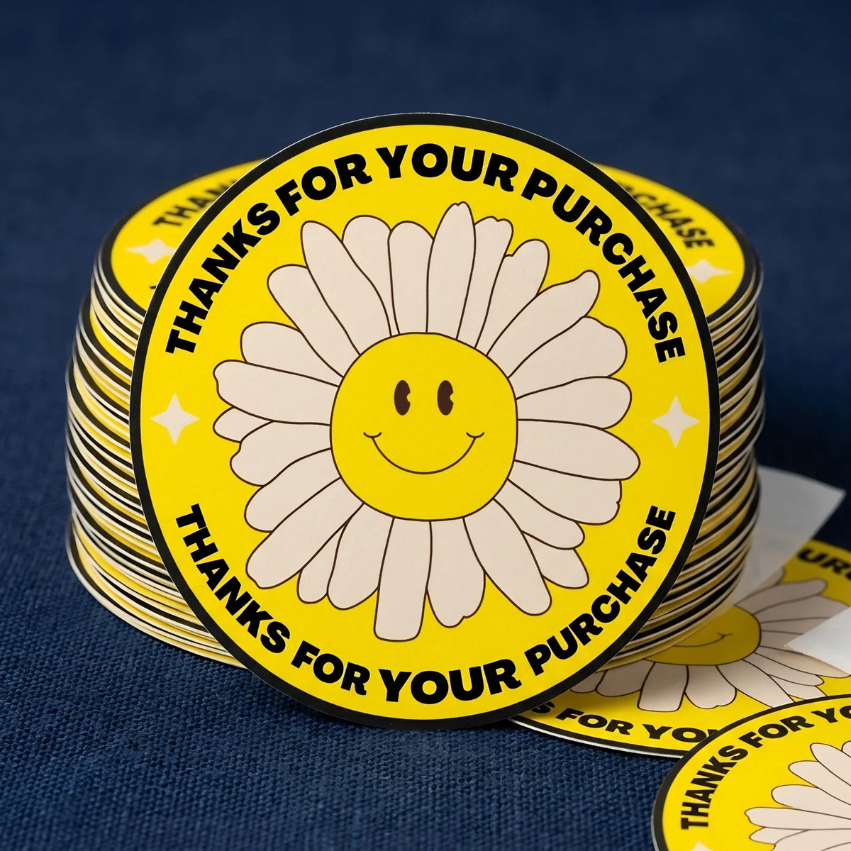 Custom sticker example
